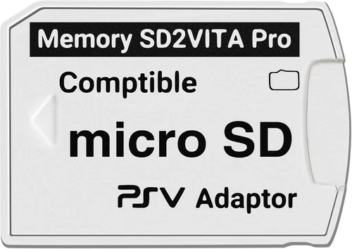 Sd2Vita 6.0 PS Vita Micro SD Memory Card Adapter, Ultimate 6.0 Version Compatibl