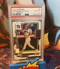 2022 Panini Donruss 82 SP-LIBERTY FERNANDO Tatis Jr. PSA 10 Gem Mint 🔥