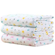 Waterproof Changing Pads Portable - Breathable Leak Proof Mattress Pad Protec...