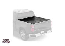 LEER HF650M Quad-Folding Truck Bed Tonneau Cover (Black)