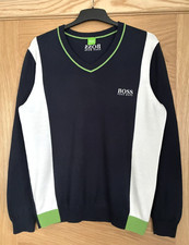 HUGO BOSS GOLF PRO -  V NECK SWEATER  - L -  rrp £160
