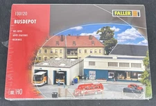 HO Scale 130120 FALLER Bus Depot Unbuilt KIT New Sealed