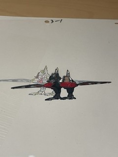 Laserbeak Transformers Original Production Animation Cel G1 The Movie