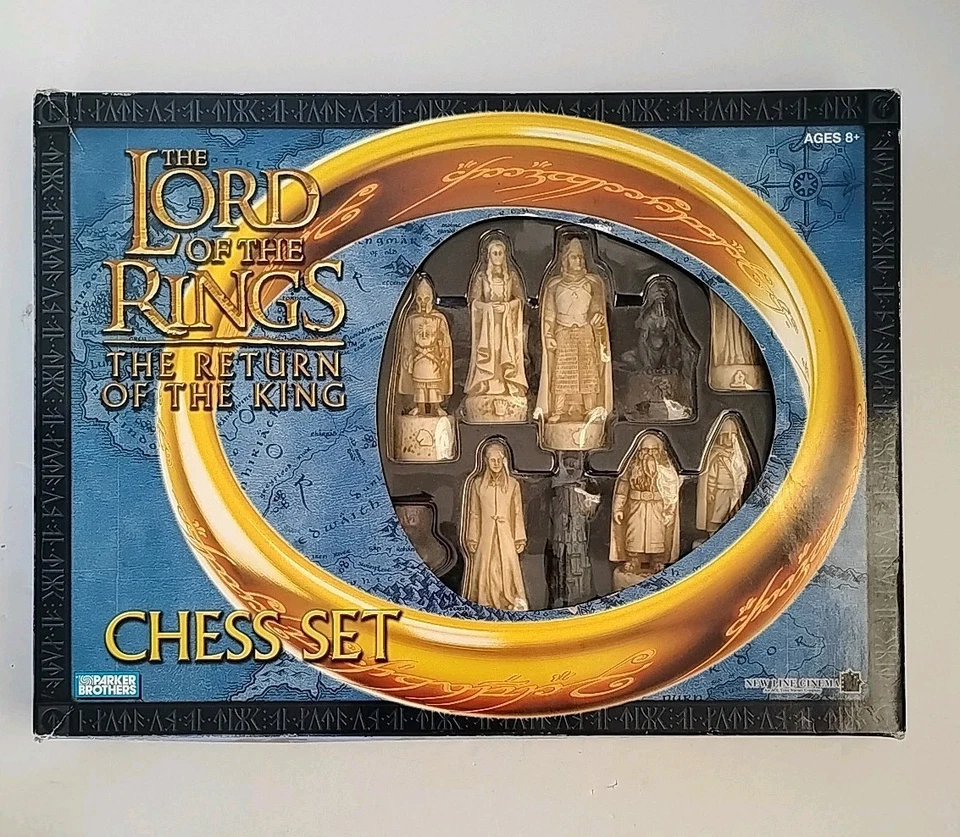 The Lord Of the Rings The Return Of The King Chess Set Parker Brothers 2003 - Image 2 of 4