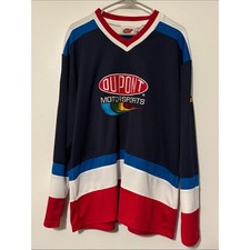 Jeff Gordon 24 DuPont Motorsports Men's Vintage NASCAR Jersey Long Sleeve XL