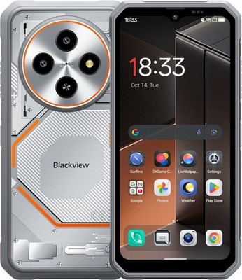 Blackview FORT 2 Rugged Handy Phone 8GB+128GB 6.56'' Android 15 Smartphone BY DHL