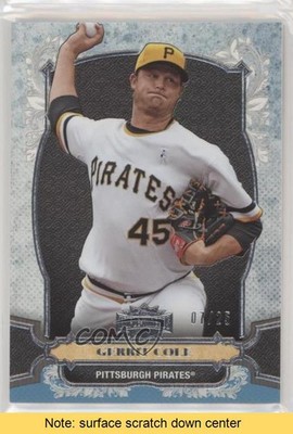 2014 Topps Triple Threads Sapphire 7/25 Gerrit Cole #4 READ 2a9