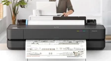 HP Designjet t250 24" Wide Format Plotter CAD Drawings Blueprint Printer ON SALE