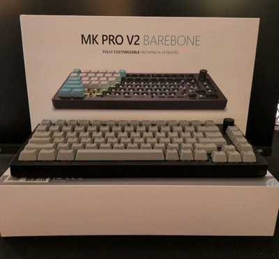 Inland Gaming MK Pro 75% Barebones Wired RGB Gaming Keyboard Black (Built)