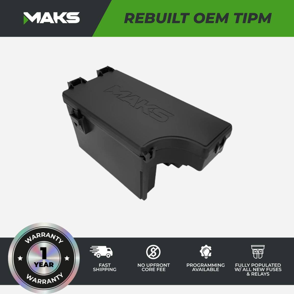 2009-2010 Dodge Chrysler OEM Rebuilt TIPM 04692777 *PROGRAMMING