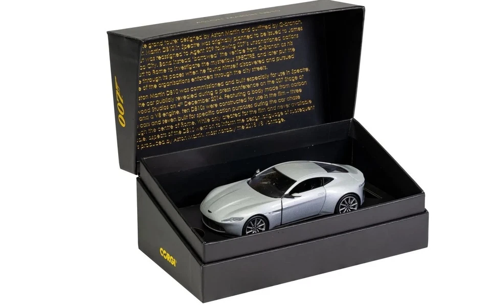 Corgi James Bond 007 "Spectre" Aston Martin DB10 1:36 Scale DieCast CC08003 - Image 2 of 4