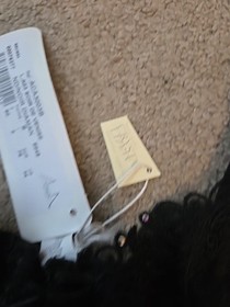 Brand New  Black Lace Lise Charmel Underwired Bra Crystal  Size Uk 34B  New 