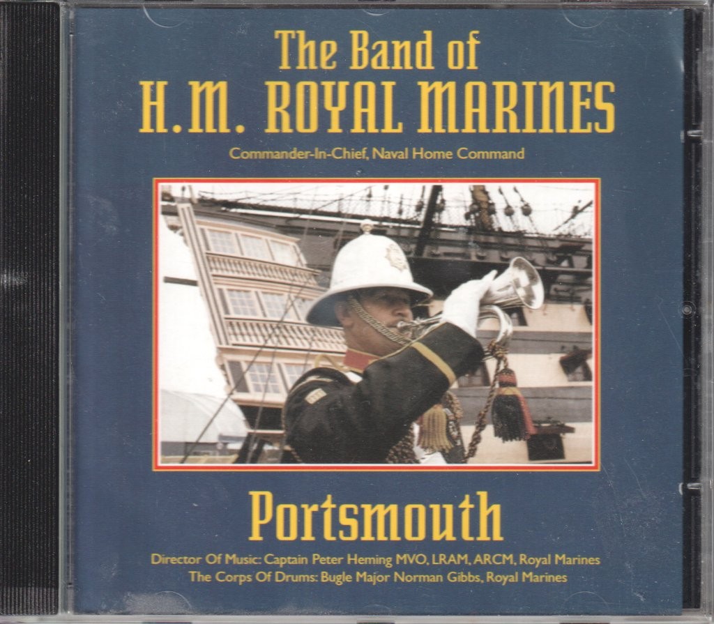 Band of Hm Royal Marines Portsmouth CD UK Bandleader 1988 BNA5020