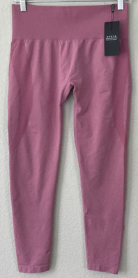 NWT NVGTN Contour Seamless High Rise Leggings Compression Heather Pink Wms XL