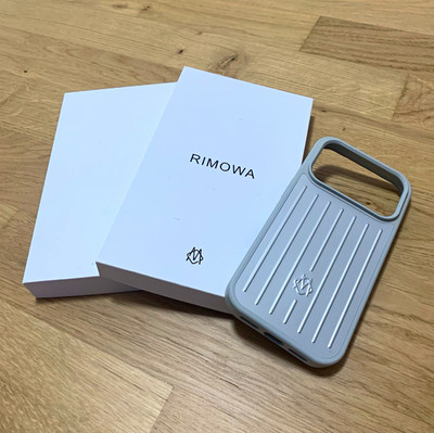 RIMOWA iPhone 17 Pro Handyhülle/Case Aluminium Silber BRAND NEU OVP