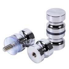 2 Set Shower Screen Handle Bathroom Door Handle Knob With Solid Stainless Steel