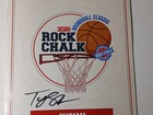 2026 TYRAN STOKES AUTOGRAPHED KANSAS JAYHAWKS BASKETBALL PROGRAM KU BASKETBALL — photo 8