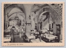 Dining Room Interior View Paoli Restaurant Firenze Florence Italy 4x6 Postcard
