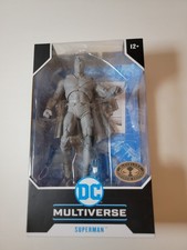 McFarlane Toys DC Multiverse Superman Rebirth Figure Grey Platnium Chase NIB