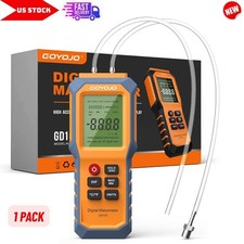 Dual-Port HVAC Digital Manometer Gas Pressure...