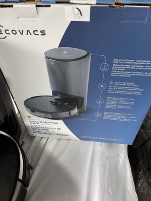 Ecovacs DEEBOT OZMO T8+ Robot Vacuum Cleaner & Mop Combo Auto-Empty OZMOT8+