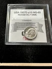 1957 D  USA,  Roosevelt Dime ¢10 Cent. #550