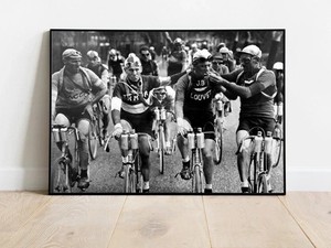 Poster Vintage Miroir Du Cyclisme - Années 60, Tour De France, Vélo PERIN