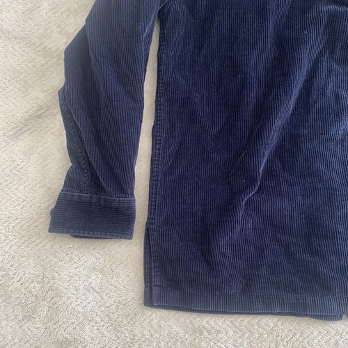 Lauren RALPH LAUREN Petite Small 100% Cotton Navy Blue Corduroy Jacket Womens - Picture 13 of 16