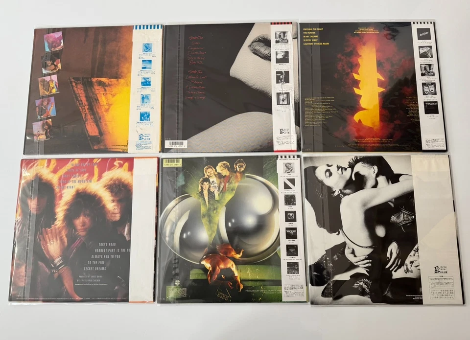 Ratt , Dokken, Bon Jovi, Scorpions, Kiss ...【12 x Japanese LP Lot w/Obi】 Foto 3 de 4