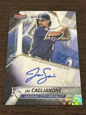 2025 Bowman’s Best Jac Caglianone Black Checkerboard Refractor Auto /10 B25-JC