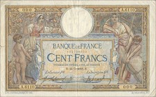 Frankreich / France P.071a 100 Francs 1915 (4)
