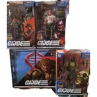 G.I. Joe Classified Series Lot Of 4  Serpentor,Bazooka,Recondo & Python Patrol.