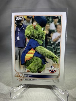 2022 Topps Opening Day Orbit Mascot Houston Astros #M-9 Baseball MLB