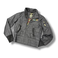 Y2K Black Coogi Cropped Puff Jacket