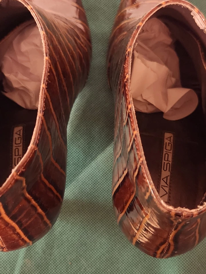 LYDIA VIA SPIGA 7 1/2 Mediana Como Nueva Excelente Regalo Nunca Usado Probado Solo. Como nuevo Foto 2 de 4