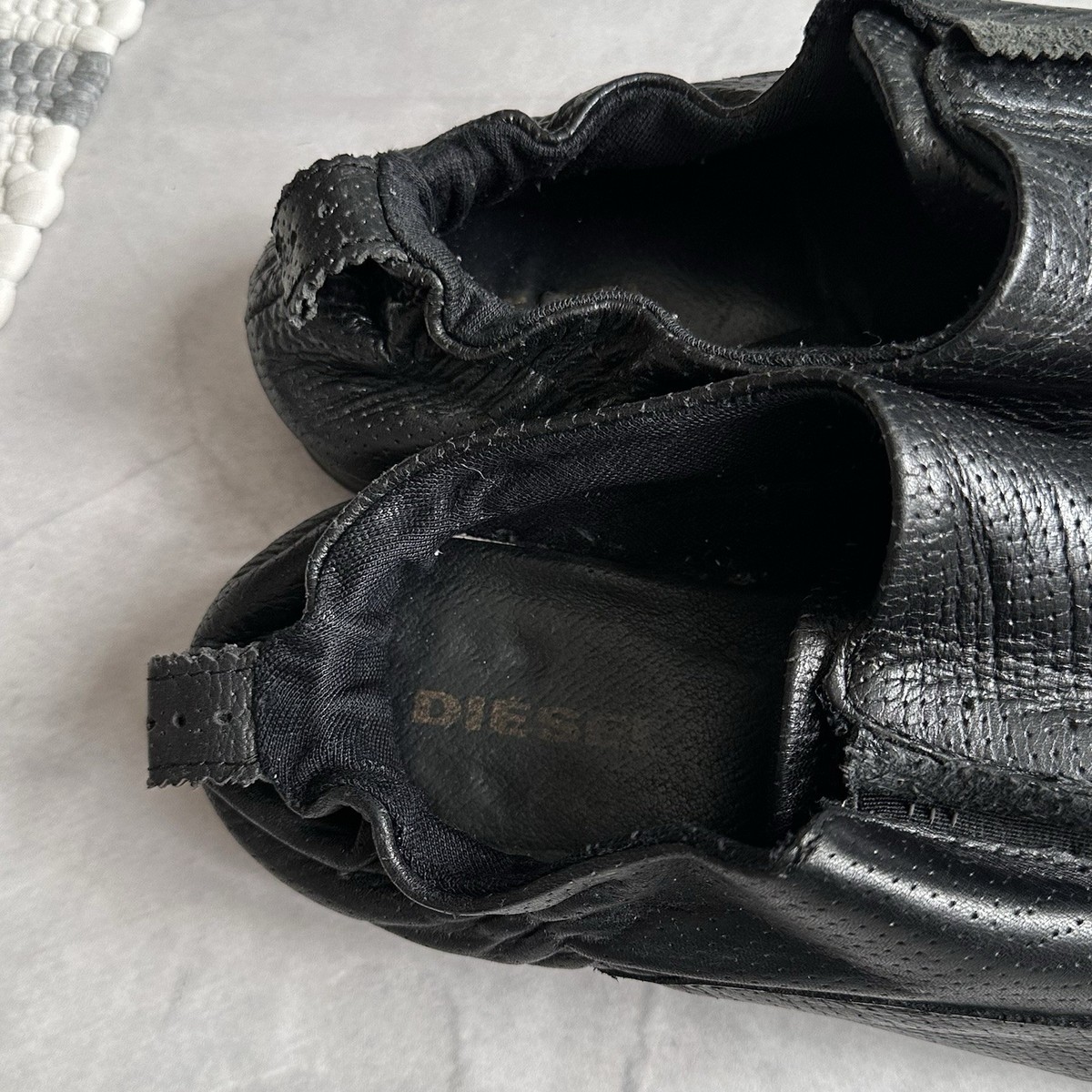 Diesel Archive Leather Slip On Boots Shoes As 98 Hedi Slimane