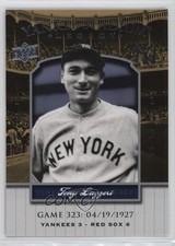 2008 Upper Deck Yankee Stadium Legacy Tony Lazzeri #YSL323 HOF 0s2m