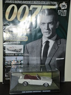 Eaglemoss Ford Mustang #35 James Bond 007 Modellauto Collection 1:43 Mit Heft