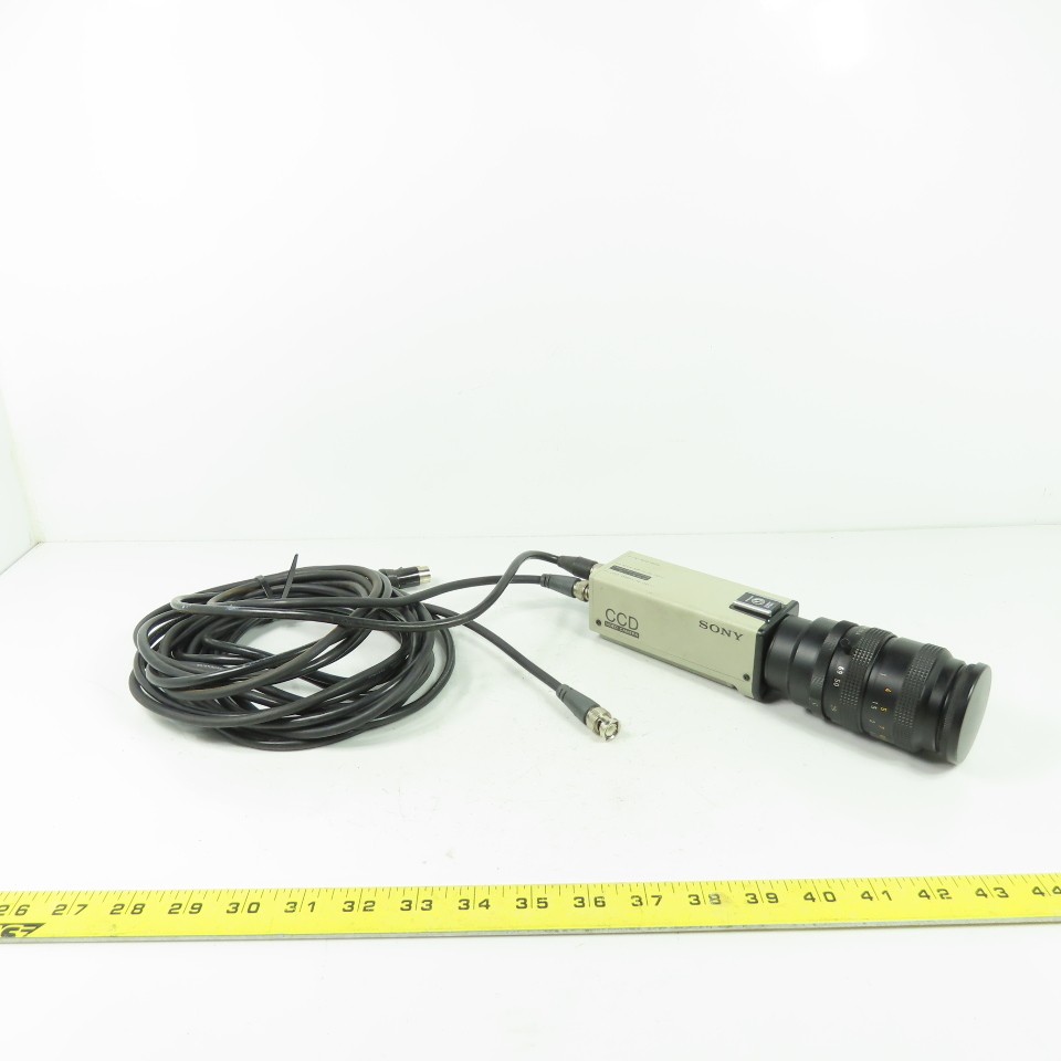 Sony AVC-D7 CCD Video Camera W/ Canon J6x11-II TV Zoom Lens | eBay