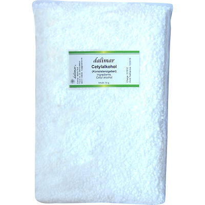 Dalimar Cetylalkohol Cetyl Alcohol Alkohol Fettalkohol 1-Hexadecanol 50 g