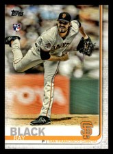 2019 Topps #333 Ray Black Rookie Card San Francisco Giants