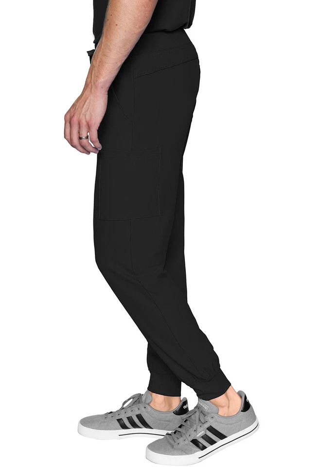 Pantalones Médicos Med Couture Para Hombre MC2765 NEGROS Negros Envío Gratis Foto 3 de 3