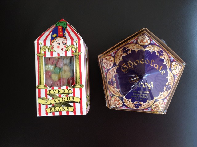 HARRY POTTER DULCES CHOCOLATE RANA O BERTIE BOTTS GOMINOLAS NAVIDAD PASCUA