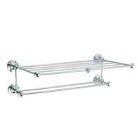 Empire Industries Carlton Wall Mounted Towel Rack Polished Chrome Empire Industries Carlton Wall Mounted Towel Rack Polished Chrome