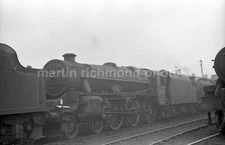 Newton Heath Black Five 45156 Ayrshire Yeomanry 23.9.62 Railway Negative RN217