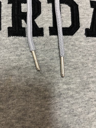 Vintage 00’s JORDAN Brand Oversized Hoodie Pullover Gray Mens Sz XL Logo Y2K - 第 4/16 張圖片