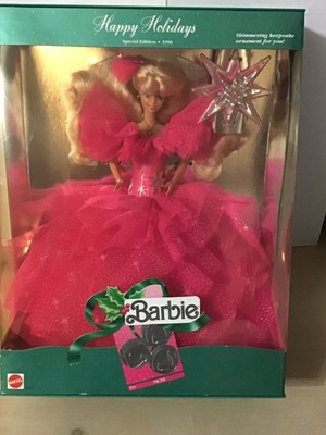 happy holiday barbie 1990