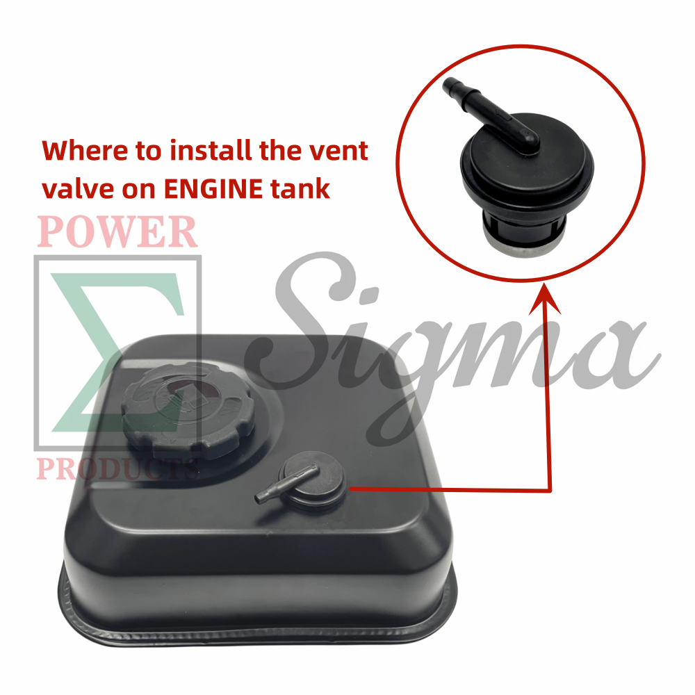 Fuel Tank Vent Valve For Duromax 420 439cc Engine XP16HP XP16HPE