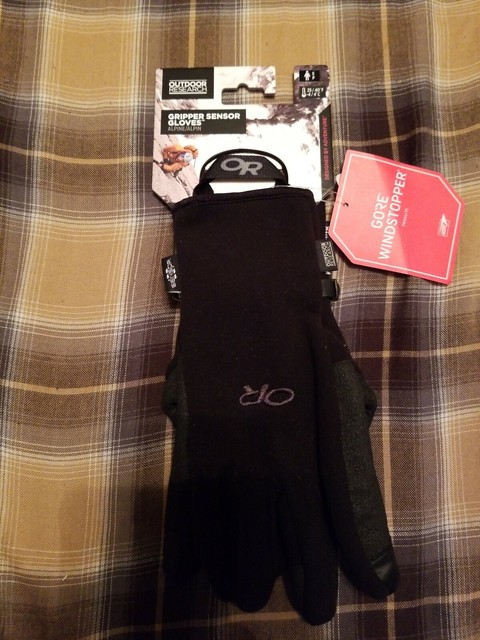 outdoor research men's flurry sensor gloves