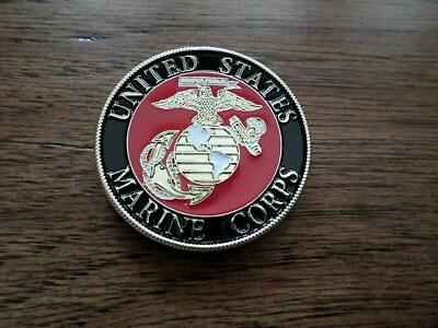 U.S MARINE CORPS USMC IWO JIMA CHALLENGE COIN NEW IN PACKAGE